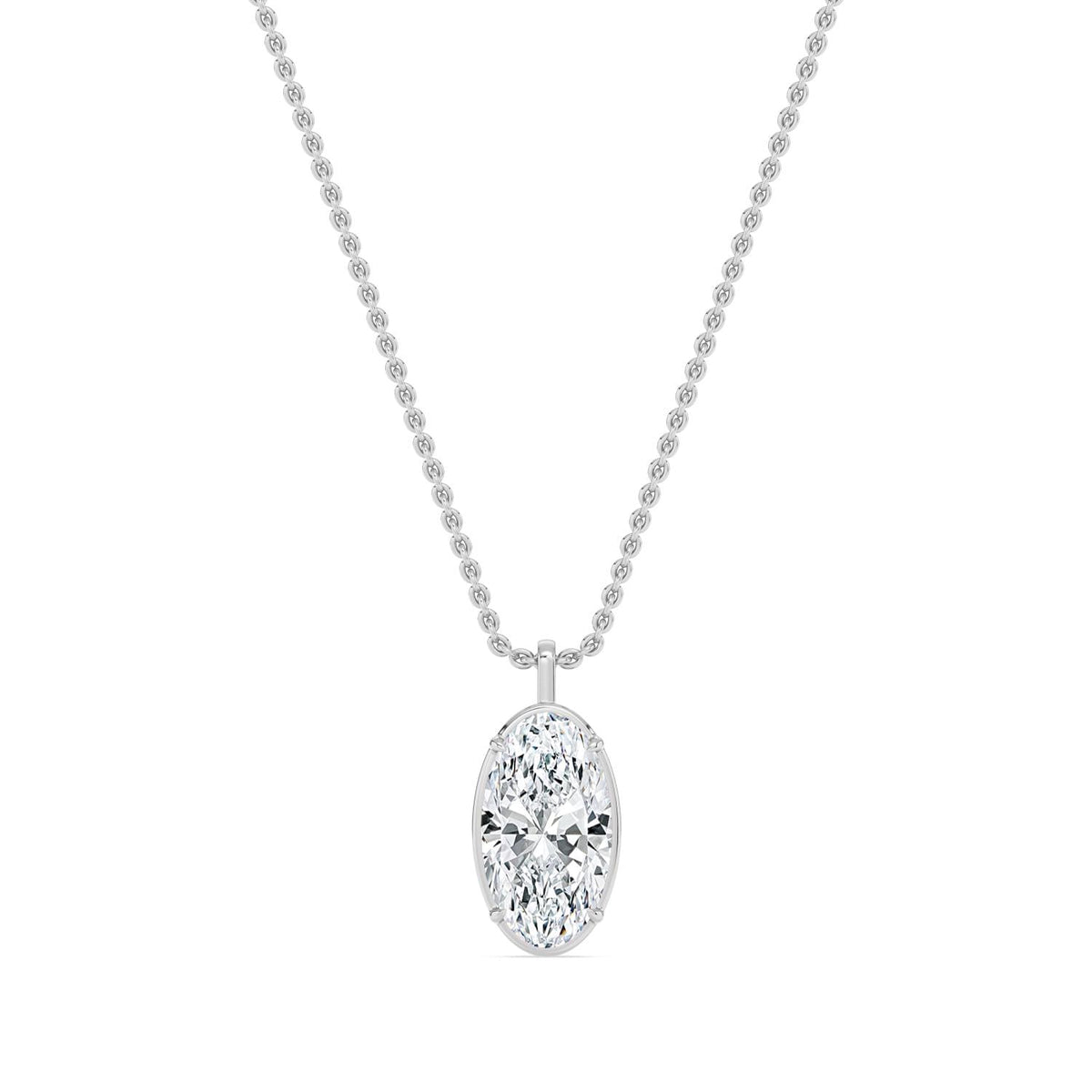 Estelle Dawn lab grown diamond pendant