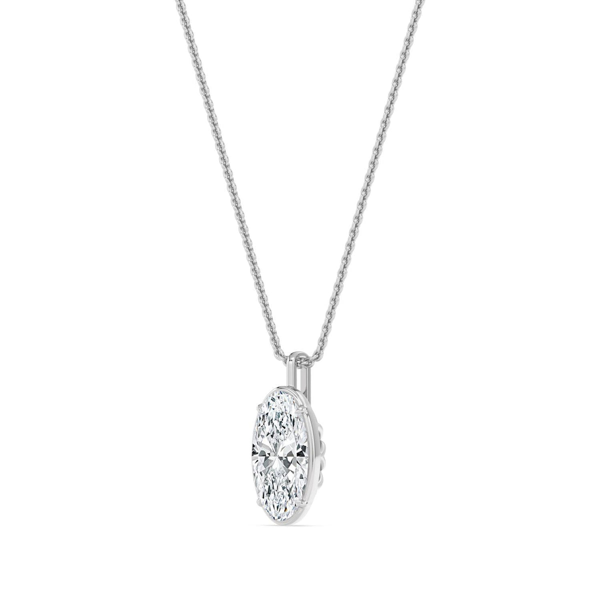Estelle Dawn lab grown diamond pendant