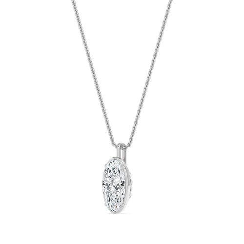 Estelle Dawn lab grown diamond pendant