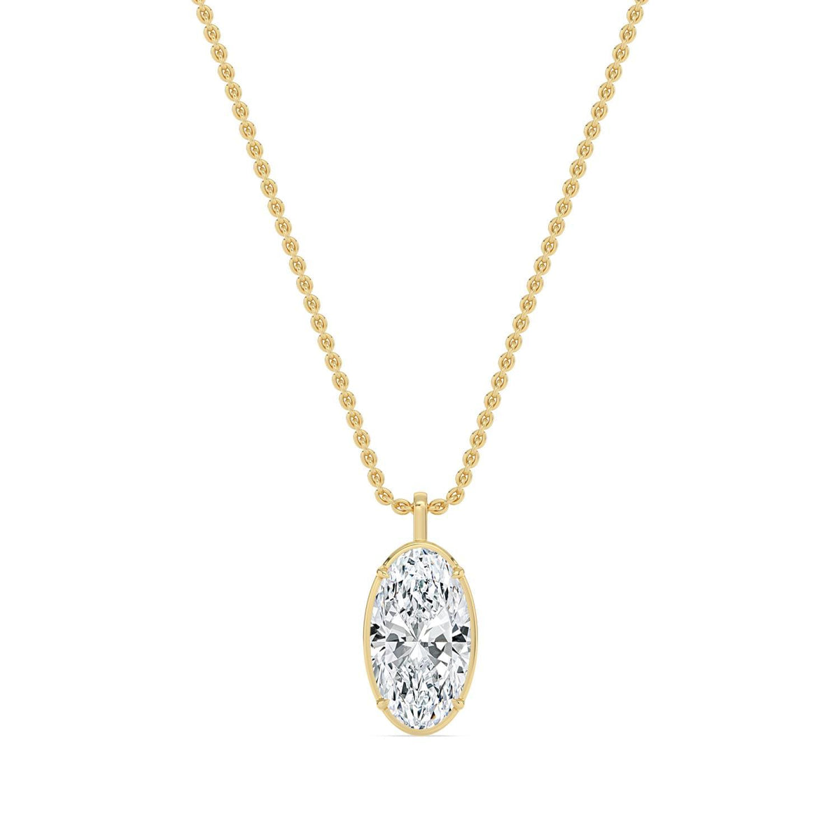 Estelle Dawn lab grown diamond pendant