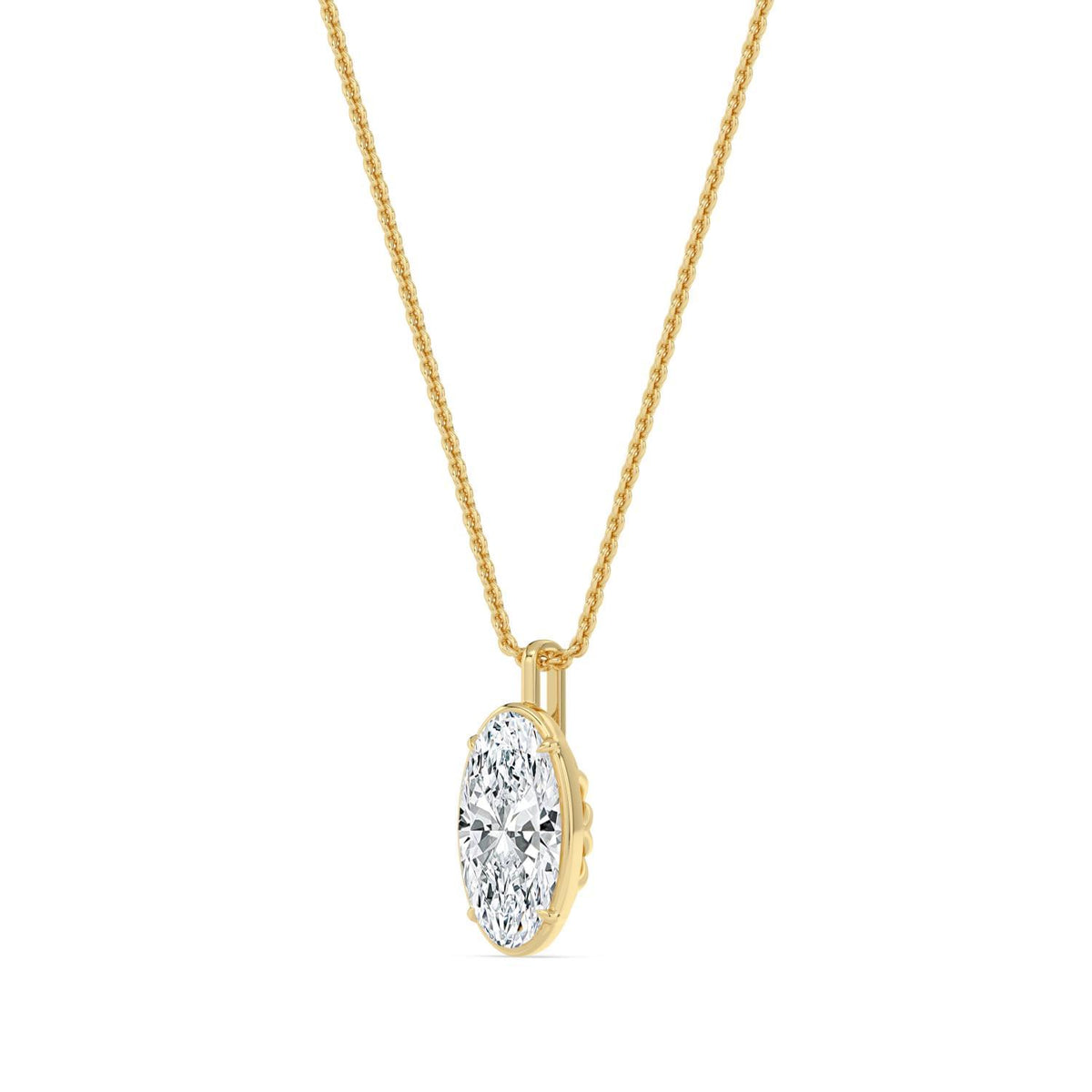 Estelle Dawn lab grown diamond pendant