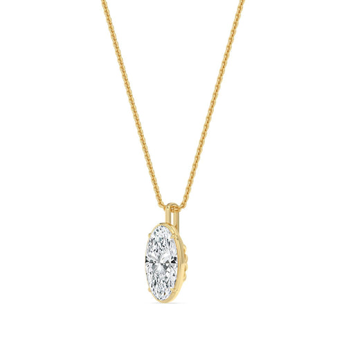 Estelle Dawn lab grown diamond pendant