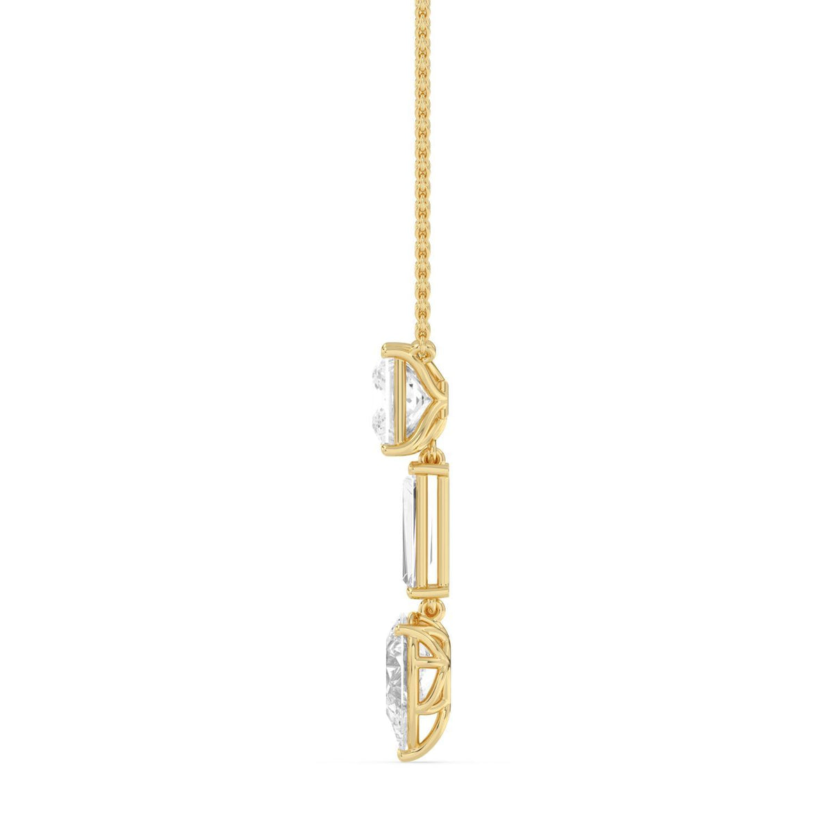 Estelle Grace lab grown diamond pendant