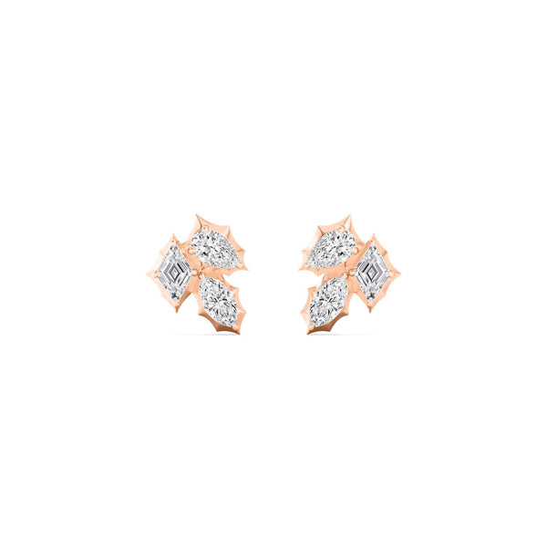 Camille Rose - Fancy Shape Lab Grown Diamond Earrings