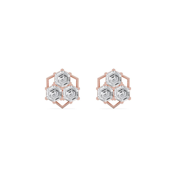 Lena Dawn - Fashion Lab Grown Diamond Earrings