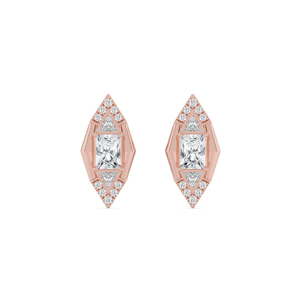 Iris Grace - Fancy Shape Lab Grown Diamond Earrings