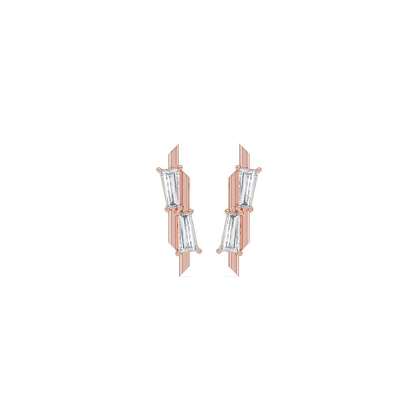 Lena Dove - Fashion Lab Grown Diamond Earrings