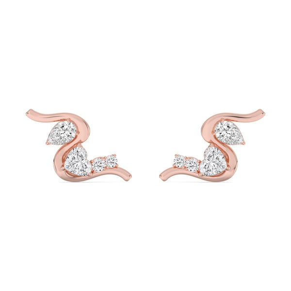 Iris Joy - Fancy Shape Lab Grown Diamond Earrings