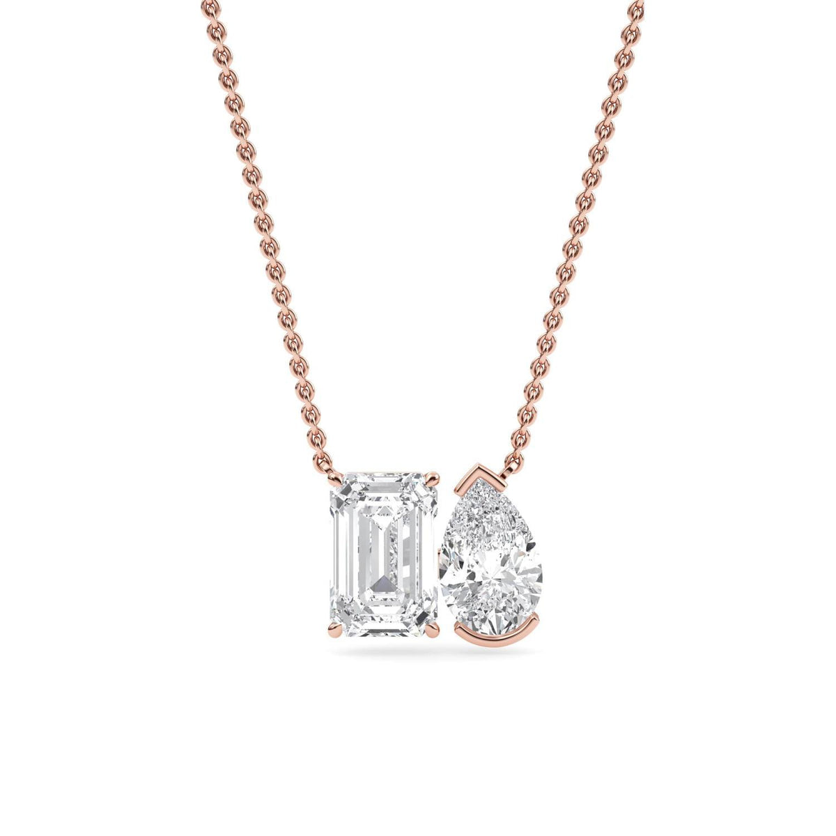 Estelle Lune lab grown diamond pendant