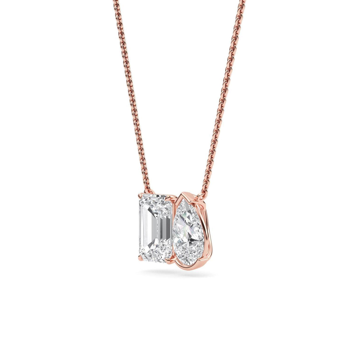 Estelle Lune lab grown diamond pendant