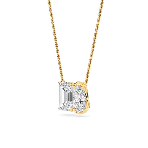 Estelle Lune lab grown diamond pendant