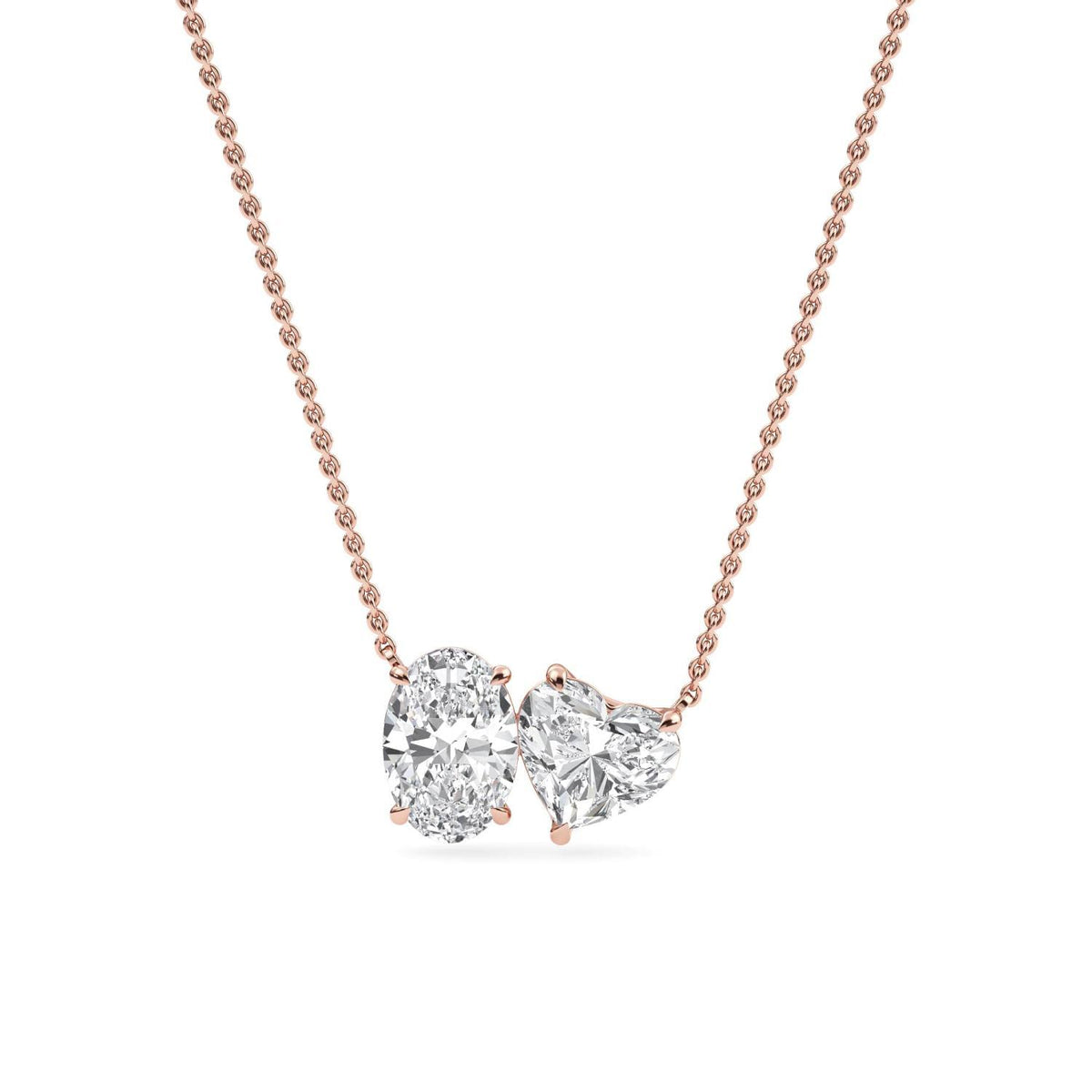 Estelle Rose lab grown diamond pendant