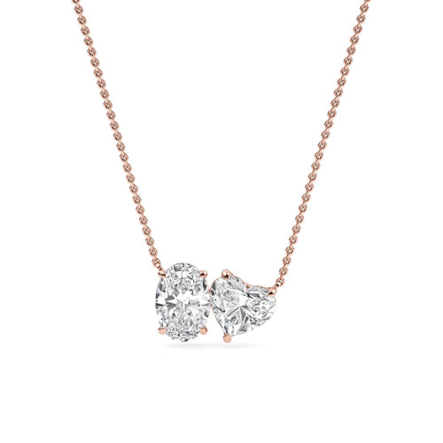 Estelle Rose lab grown diamond pendant