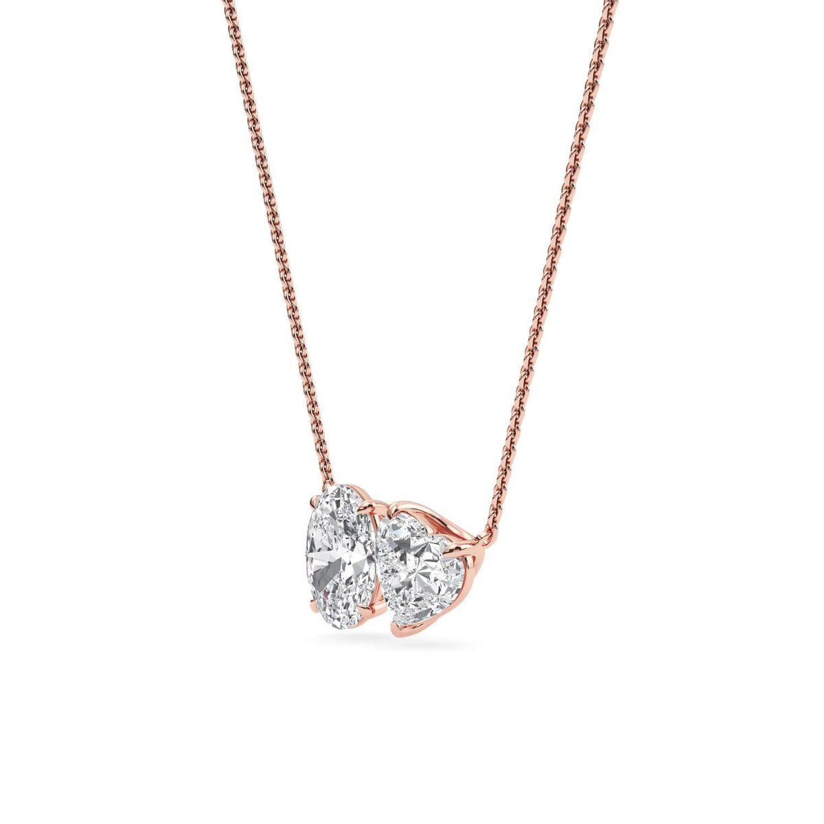 Estelle Rose lab grown diamond pendant
