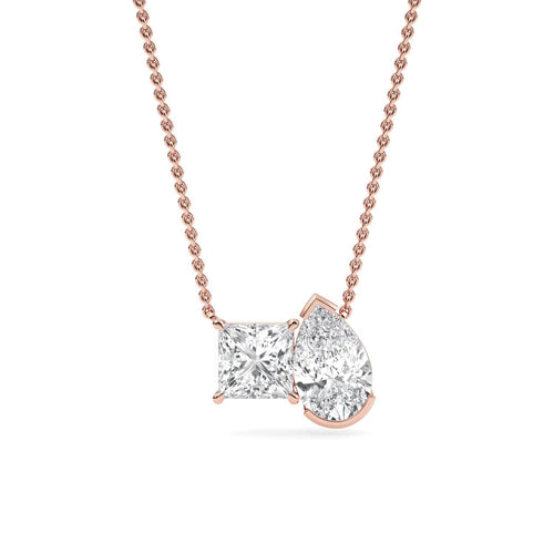 Estelle Vale lab grown diamond pendant