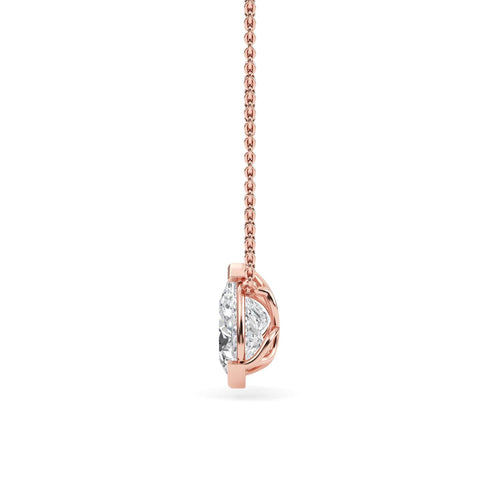 Estelle Vale lab grown diamond pendant