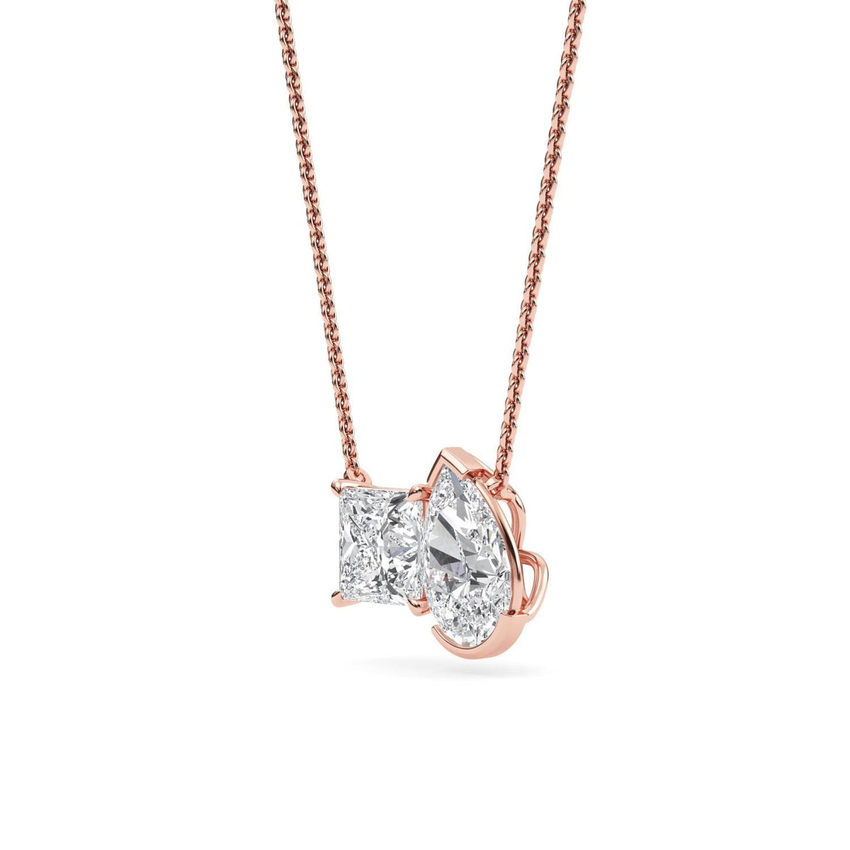 Estelle Vale lab grown diamond pendant