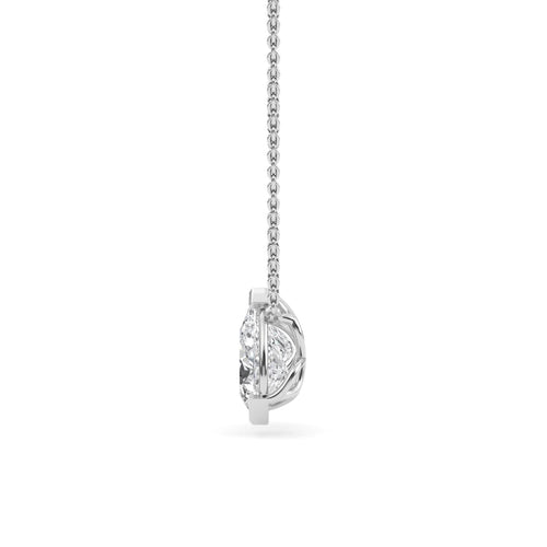 Estelle Vale lab grown diamond pendant