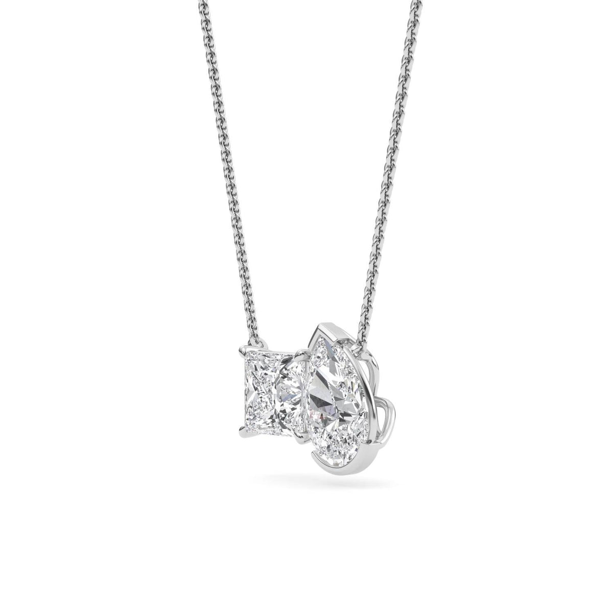 Estelle Vale lab grown diamond pendant