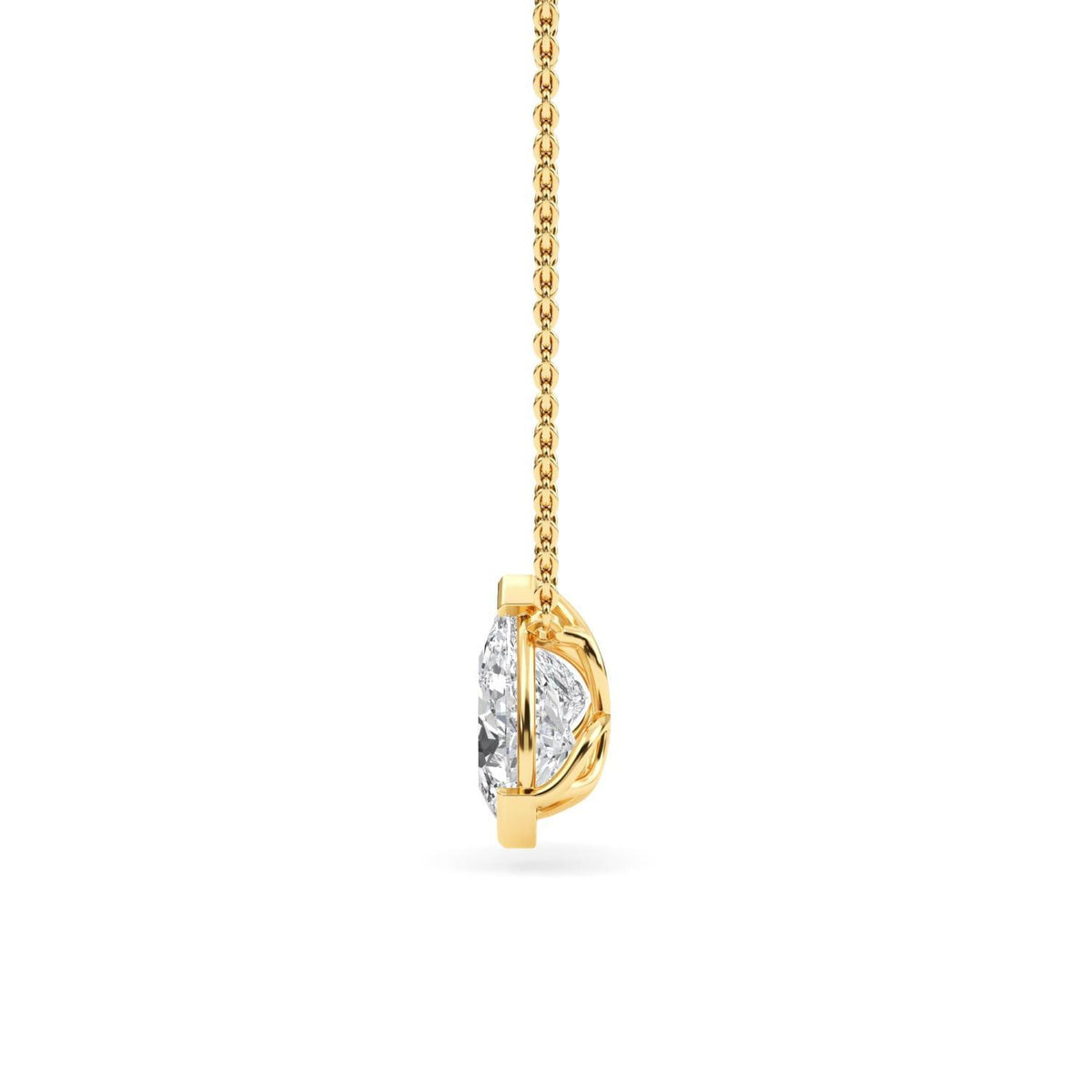 Estelle Vale lab grown diamond pendant