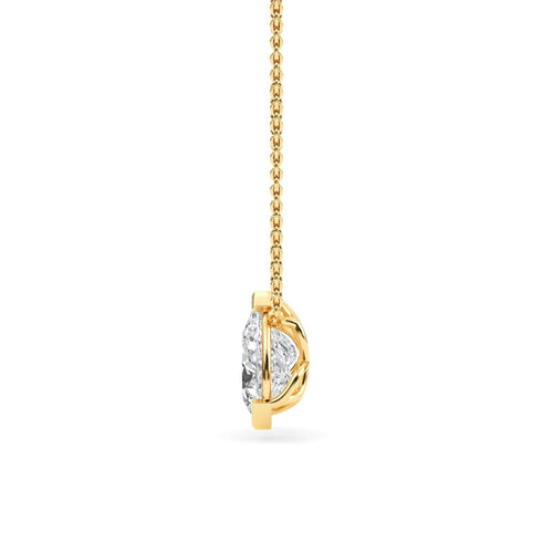 Estelle Vale lab grown diamond pendant