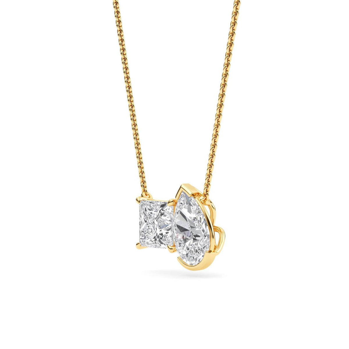Estelle Vale lab grown diamond pendant