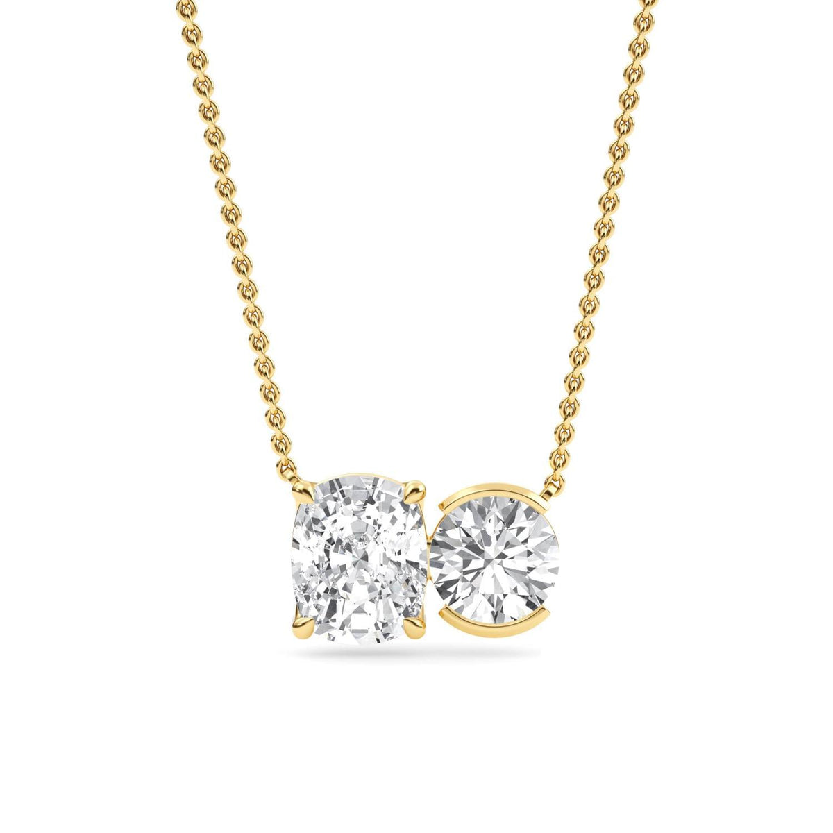 Gabrielle Dawn lab grown diamond pendant