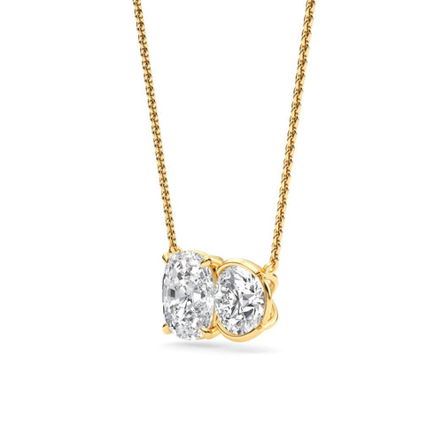 Gabrielle Dawn lab grown diamond pendant
