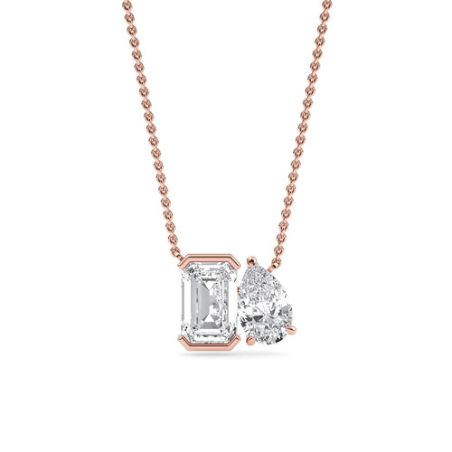 Gabrielle Grace lab grown diamond pendant
