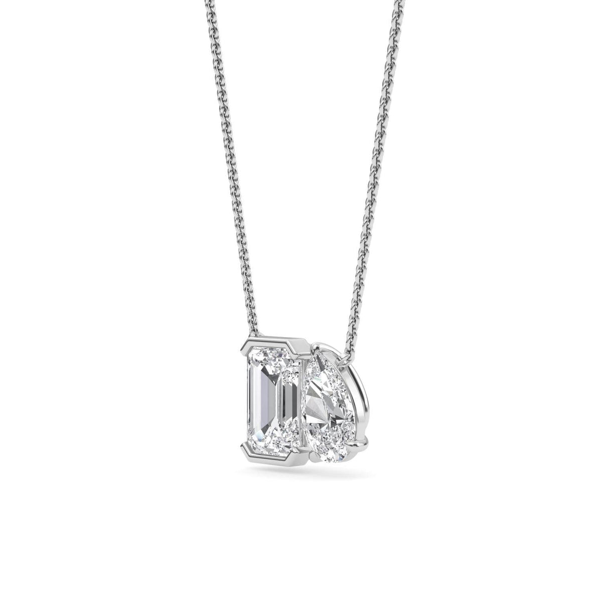 Gabrielle Grace lab grown diamond pendant
