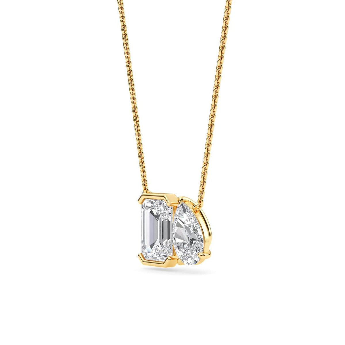 Gabrielle Grace lab grown diamond pendant