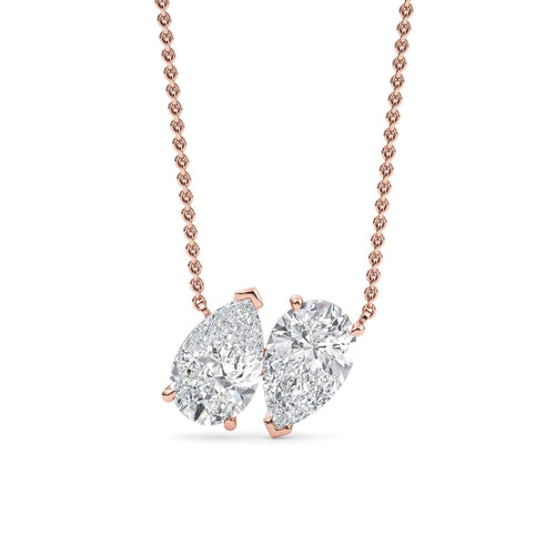 Gabrielle Joy lab grown diamond pendant