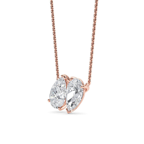 Gabrielle Joy lab grown diamond pendant