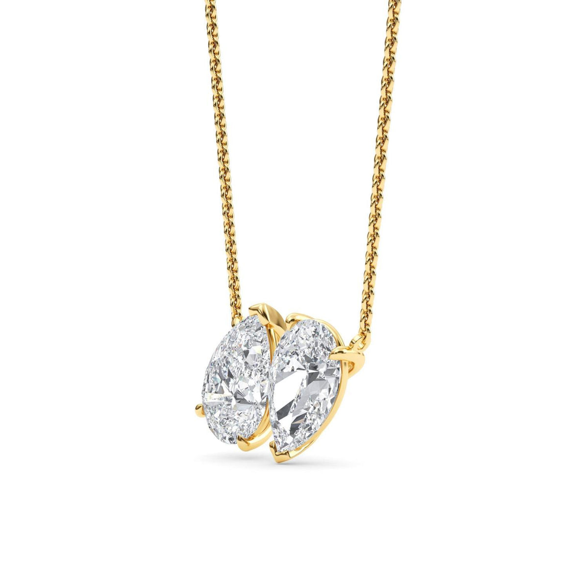 Gabrielle Joy lab grown diamond pendant