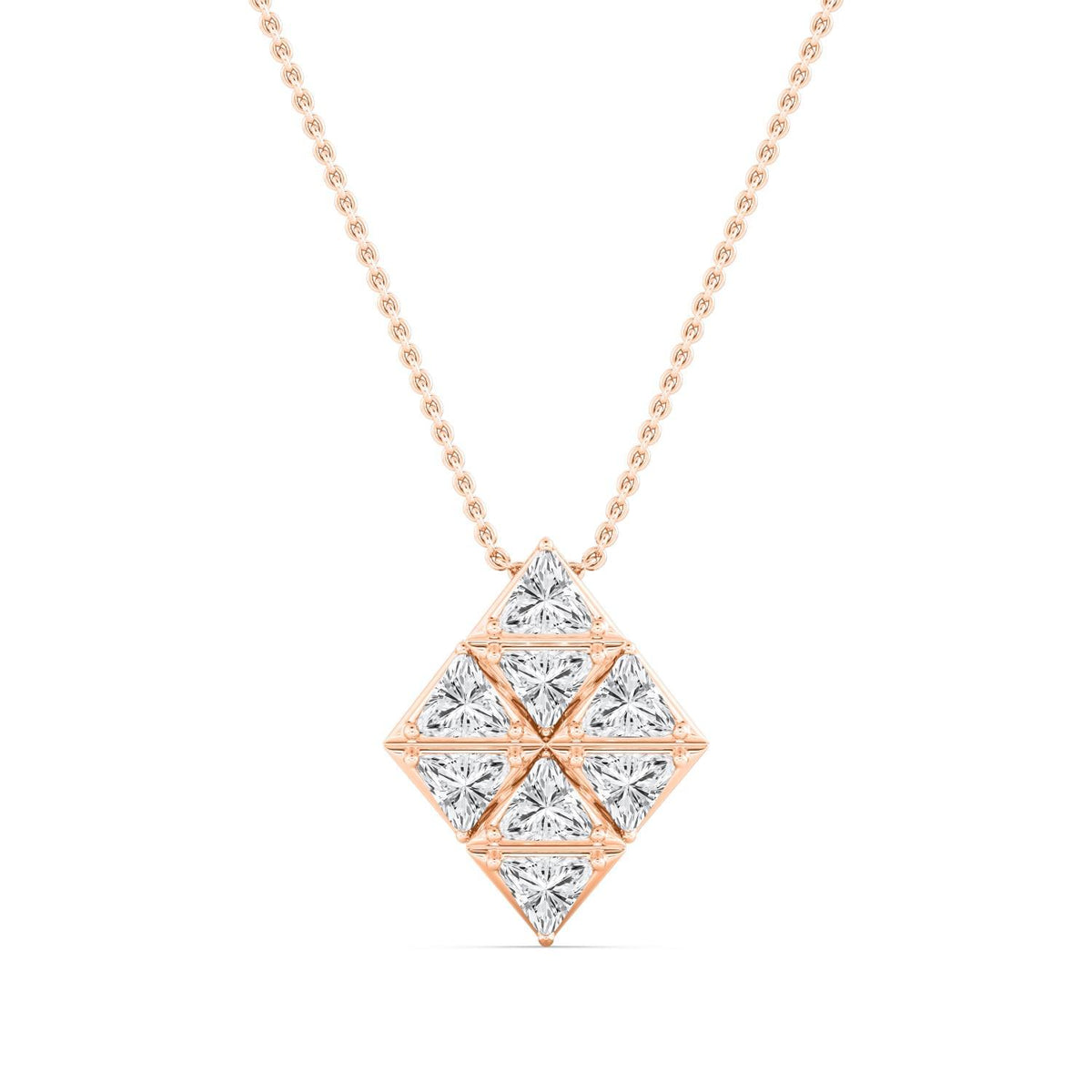 Gabrielle Lune lab grown diamond pendant