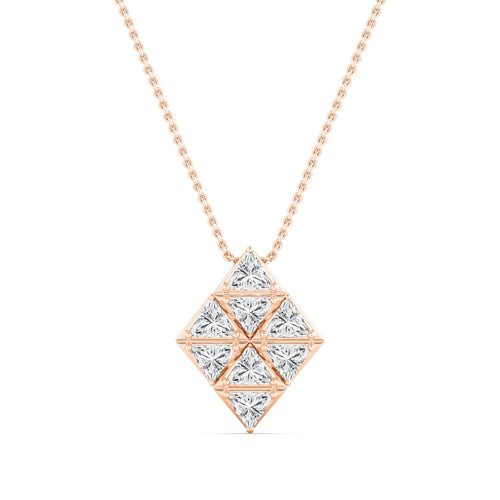 Gabrielle Lune lab grown diamond pendant