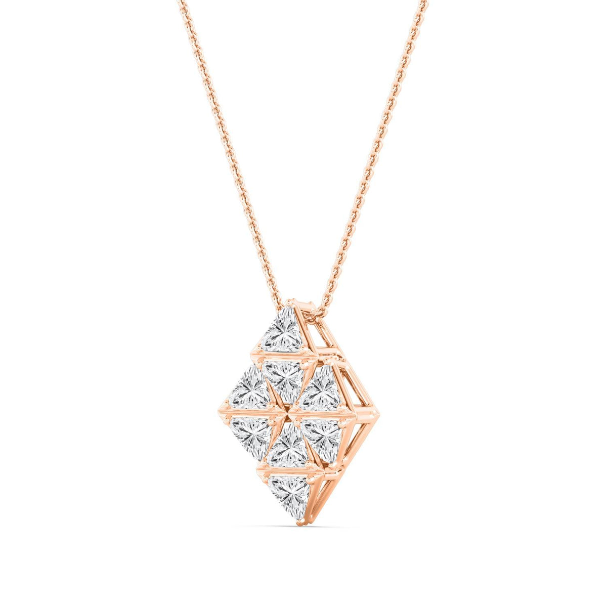 Gabrielle Lune lab grown diamond pendant