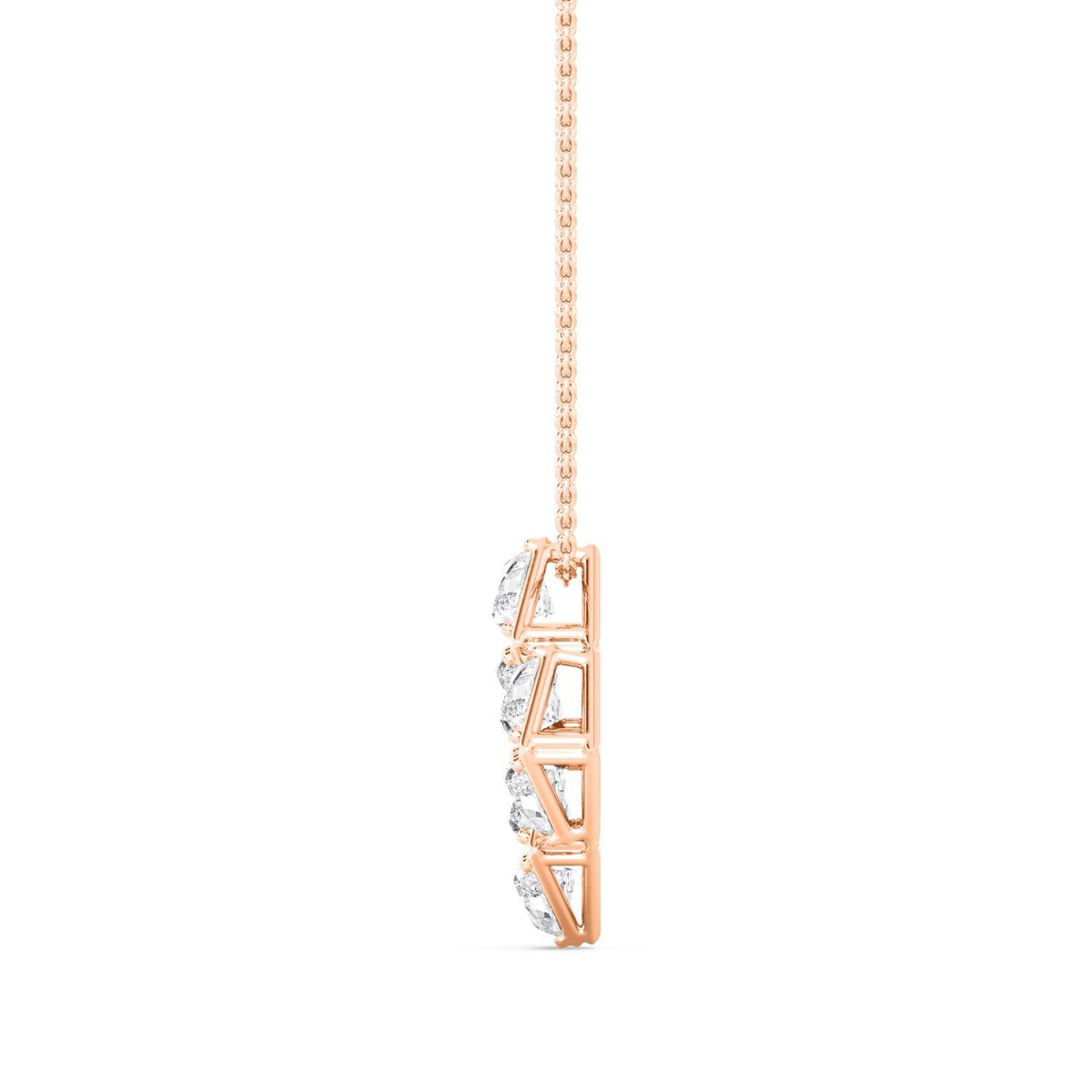 Gabrielle Lune lab grown diamond pendant