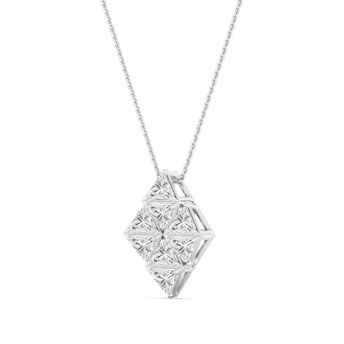 Gabrielle Lune lab grown diamond pendant