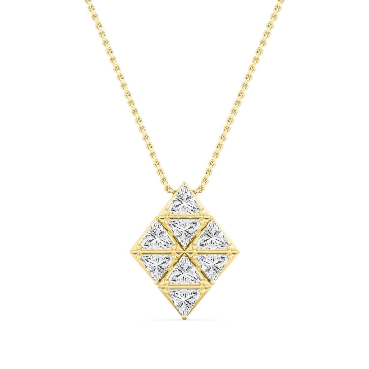 Gabrielle Lune lab grown diamond pendant