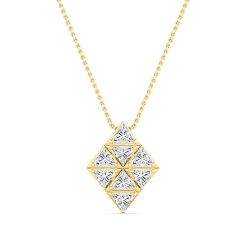 Gabrielle Lune lab grown diamond pendant