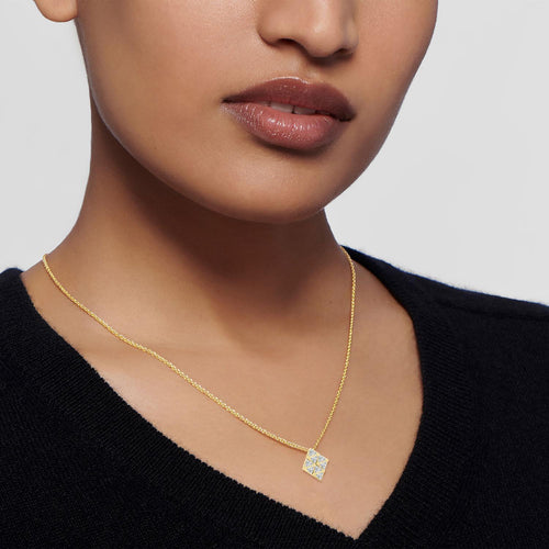 Gabrielle Lune lab grown diamond pendant