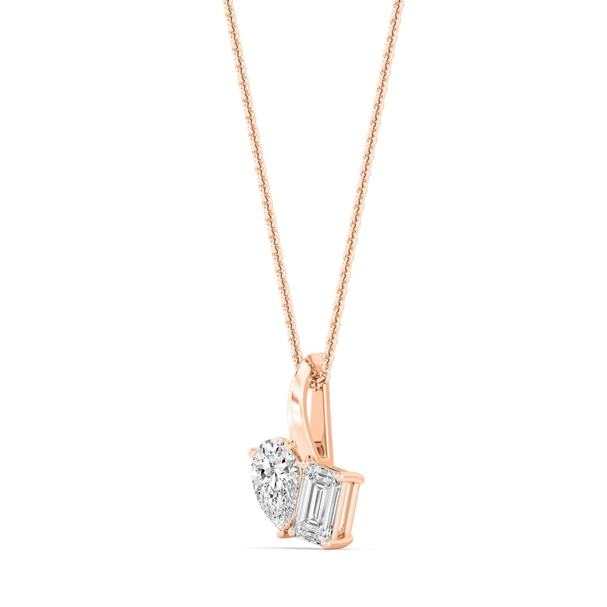 Gabrielle Rose lab grown diamond pendant