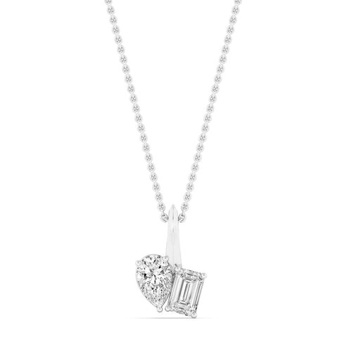 Gabrielle Rose lab grown diamond pendant