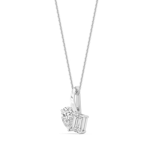 Gabrielle Rose lab grown diamond pendant