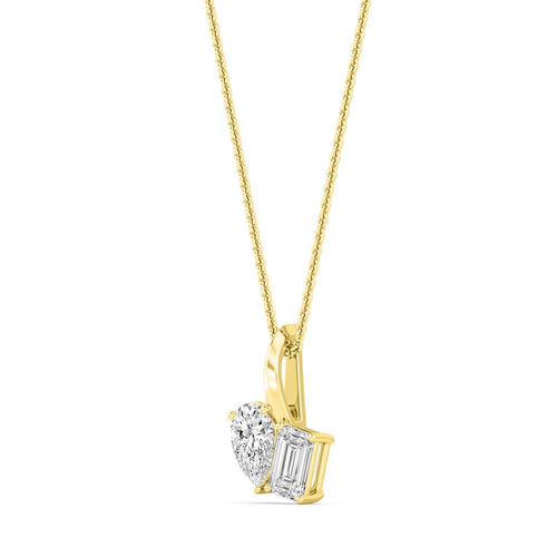 Gabrielle Rose lab grown diamond pendant