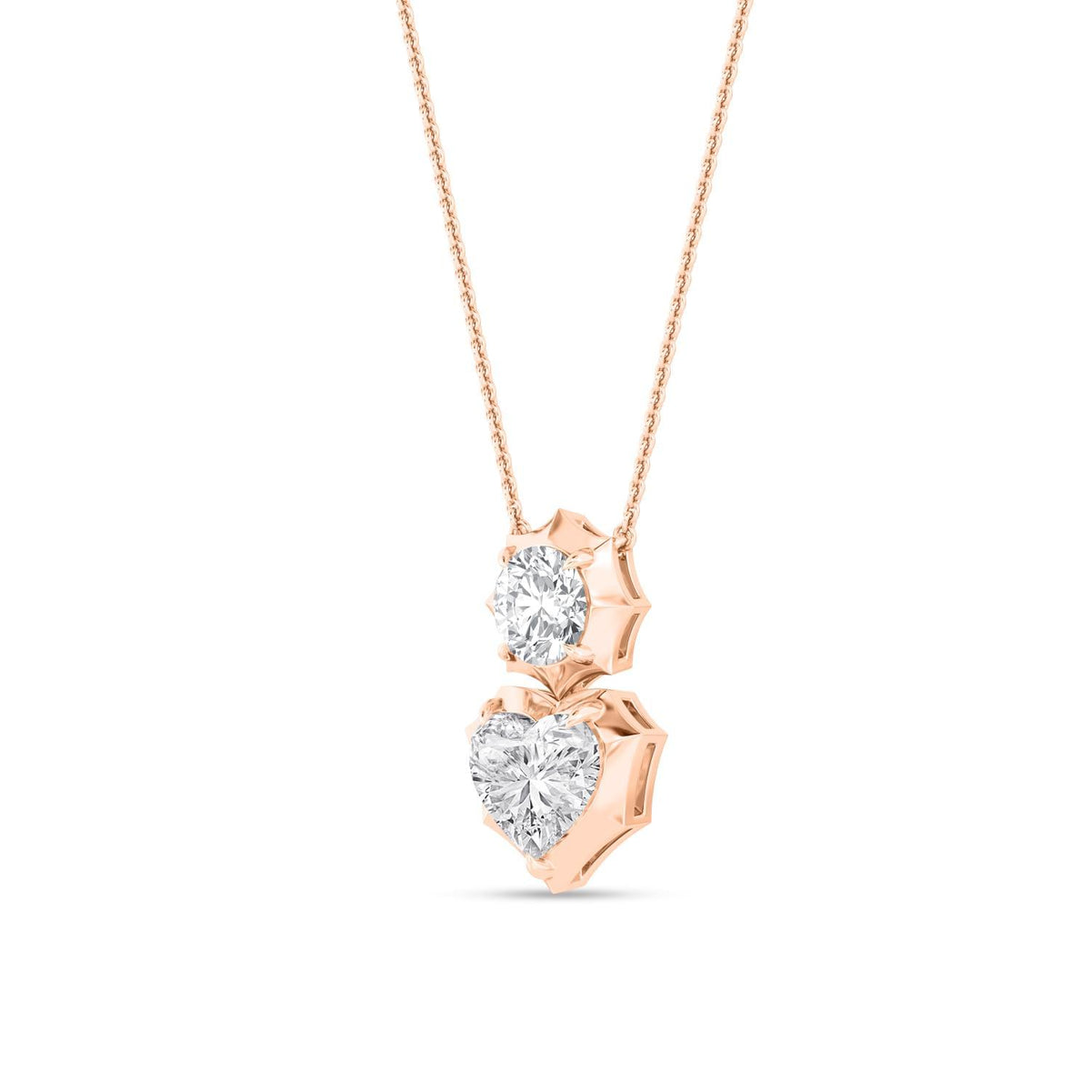 Gabrielle Vale lab grown diamond pendant