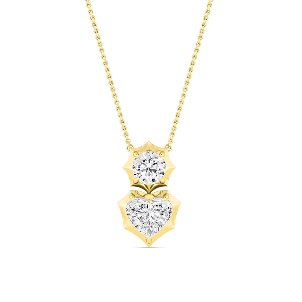Gabrielle Vale lab grown diamond pendant