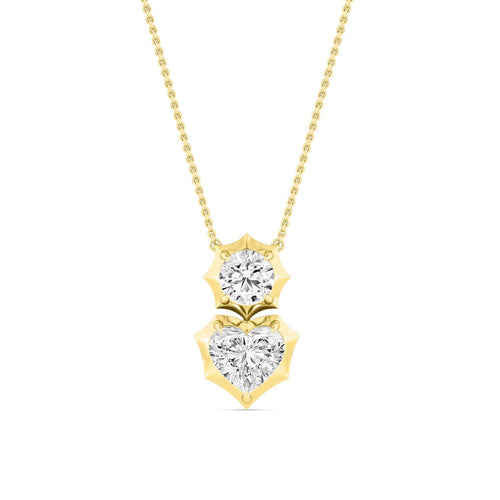 Gabrielle Vale lab grown diamond pendant
