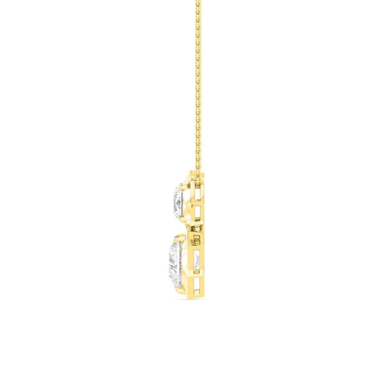 Gabrielle Vale lab grown diamond pendant